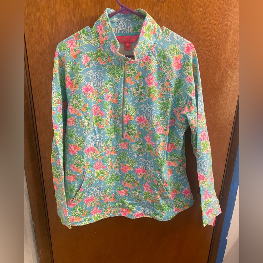 Disney Lilly Pulitzer Pullover NWT - XL